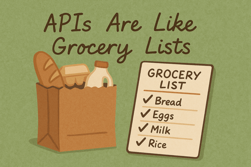 APIs Are Like Grocery Lists: A Fun Guide to API Design