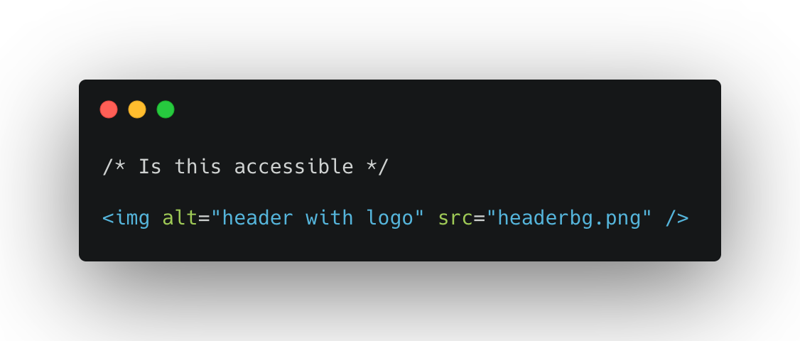 HTML Code snippet